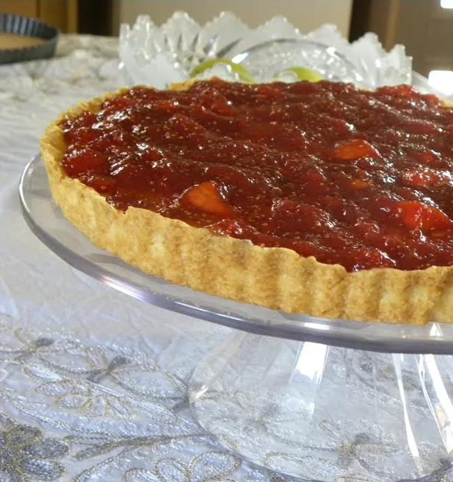 Fig Cheese tart image