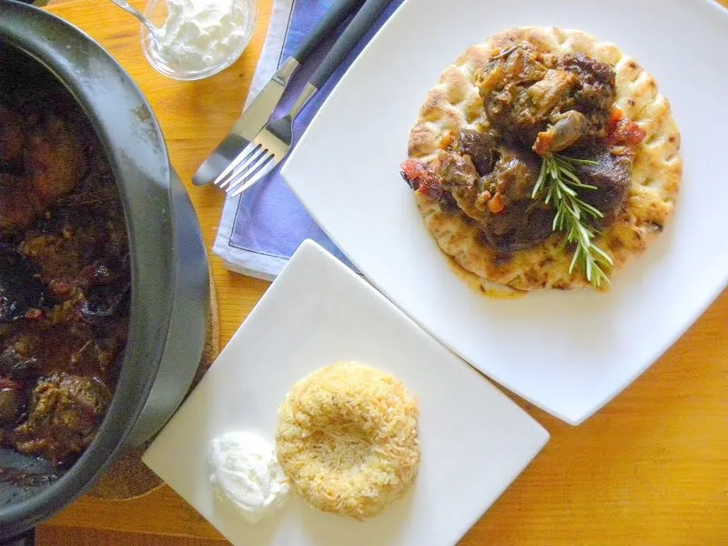 Lamb and eggplant casserole image