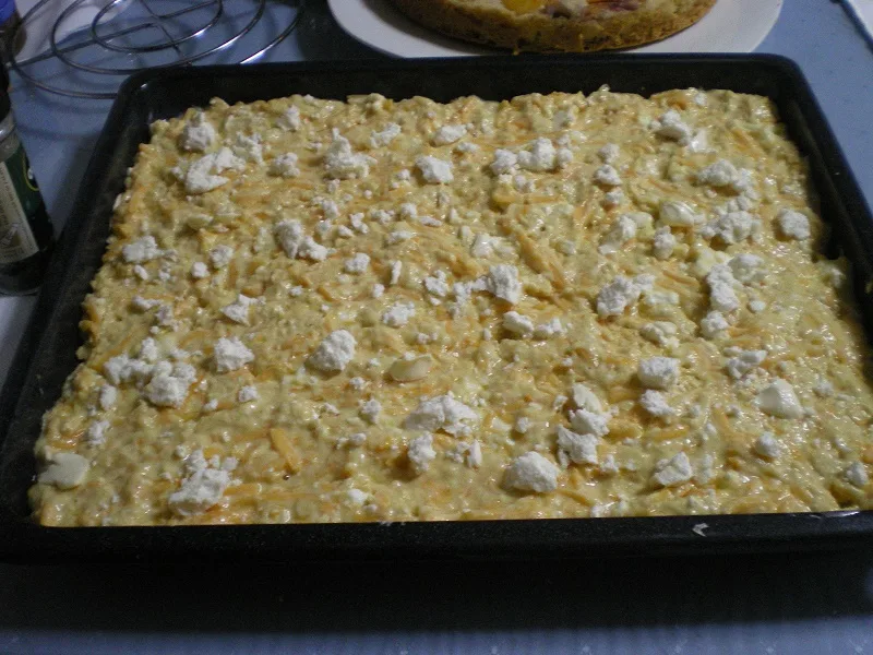 prepared badjina pie ready for baking image