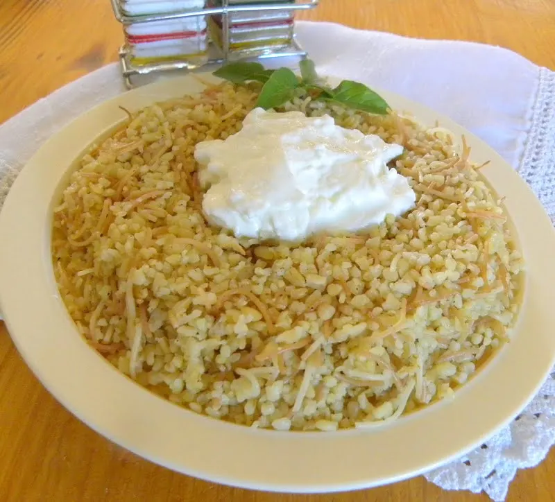 Bulgur pilaf image