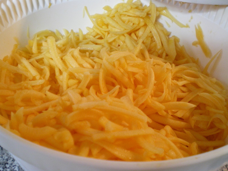 grated pumpkin image