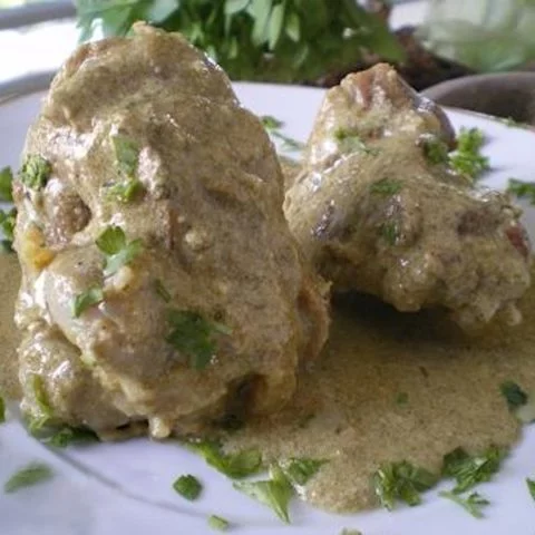 lamb braised in milk image