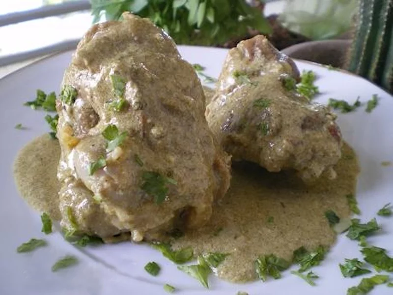 lamb braised in milk image