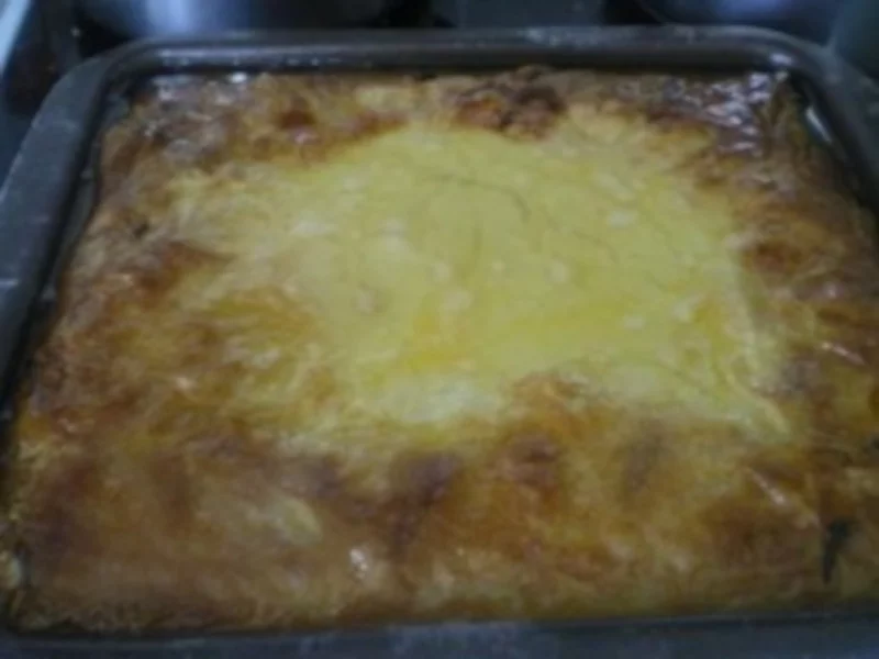 Galatopita baked image