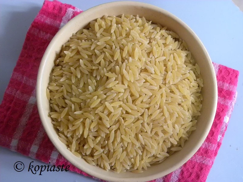 Kritharaki orzo image