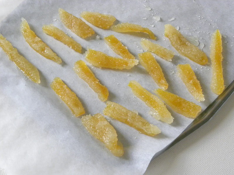 Caramelized Orange Peels