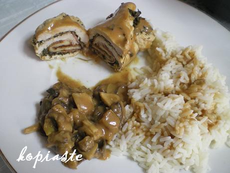 Stuffed Chicken Rolls