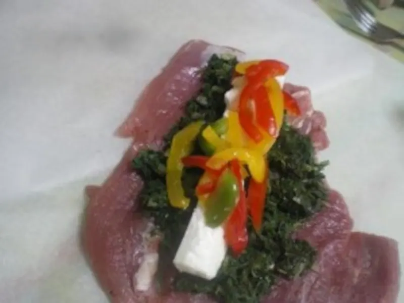 spinach-and-feta Spinach feta and peppers tenderloin image