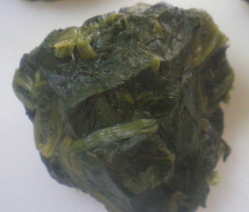 wilted spinach image