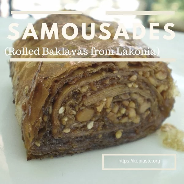 Samousades dessert image