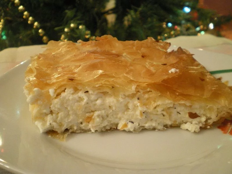 Tyropita with feta