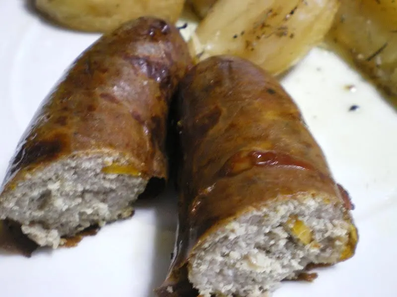 baked spartan sausage image