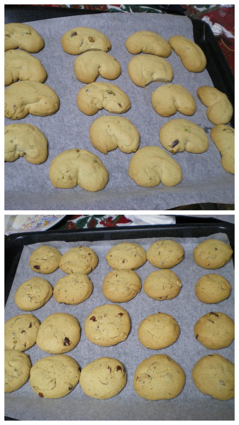 collage baked kourabiedes