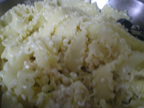 Adding pasta and xynomyzithra image