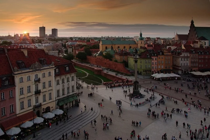 Old town Warsaw image