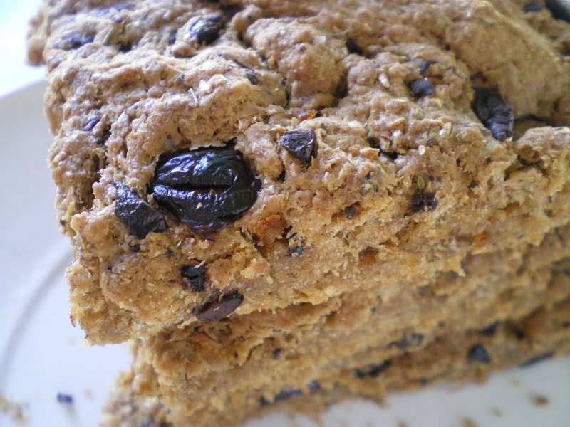 Whole wheat focaccia with olives image
