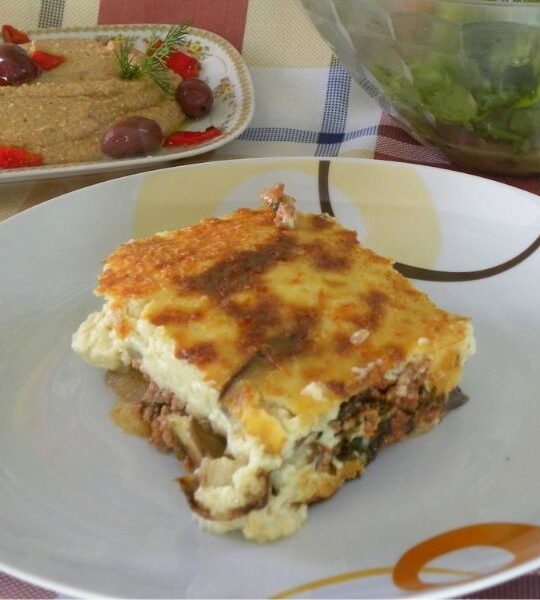 Vegan Moussakas
