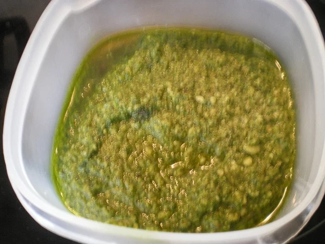 coriander pesto image