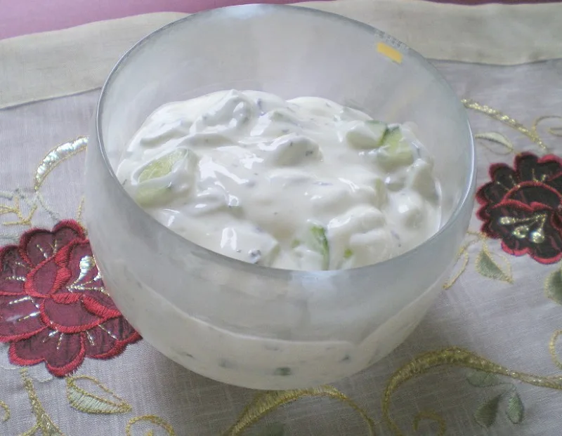 salad1 Tzatziki cucumber salad image