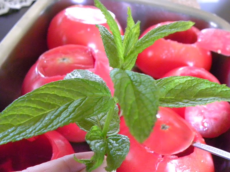 gemista with fresh mint image