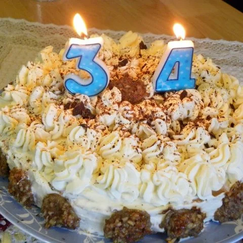 Banana Cake with Genoise sponge image