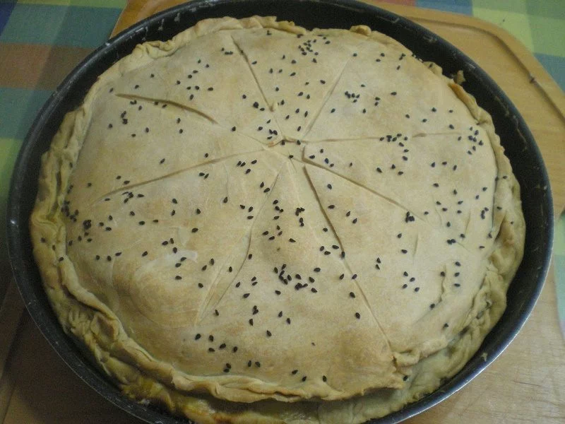 Savory Kolokythopita Pumpkin Pie