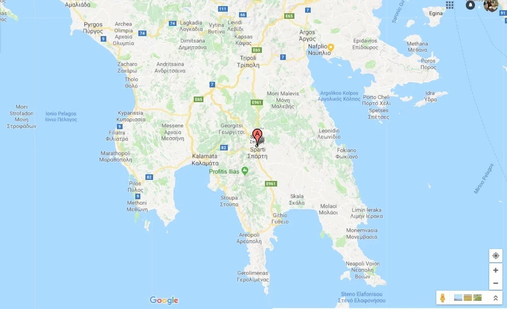 Map of Laconia image