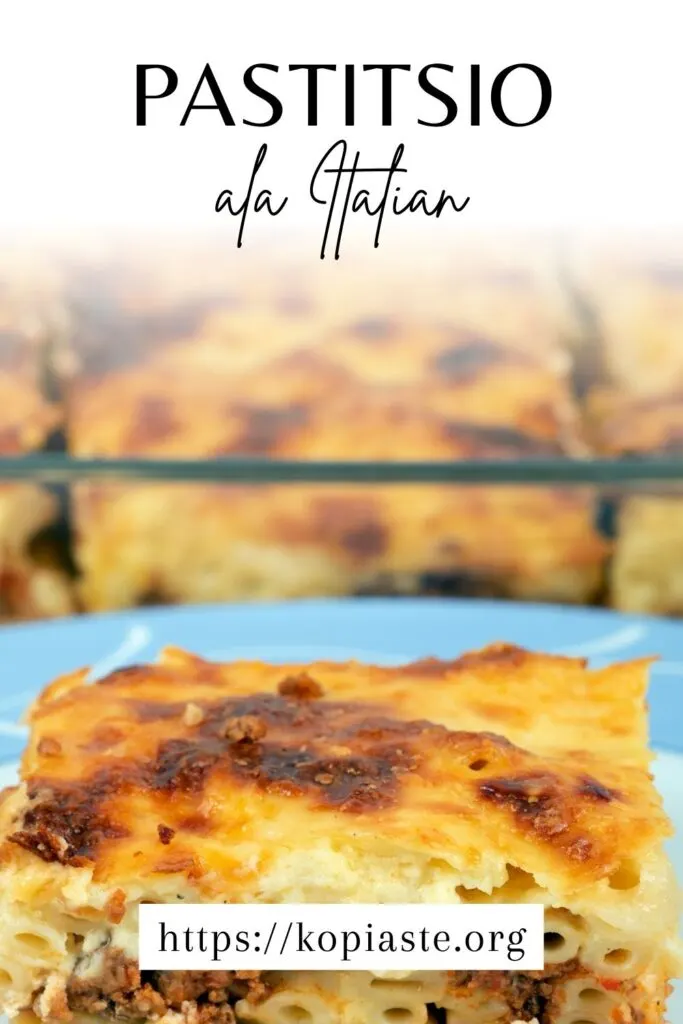 collage Pastitsio ala Italian image