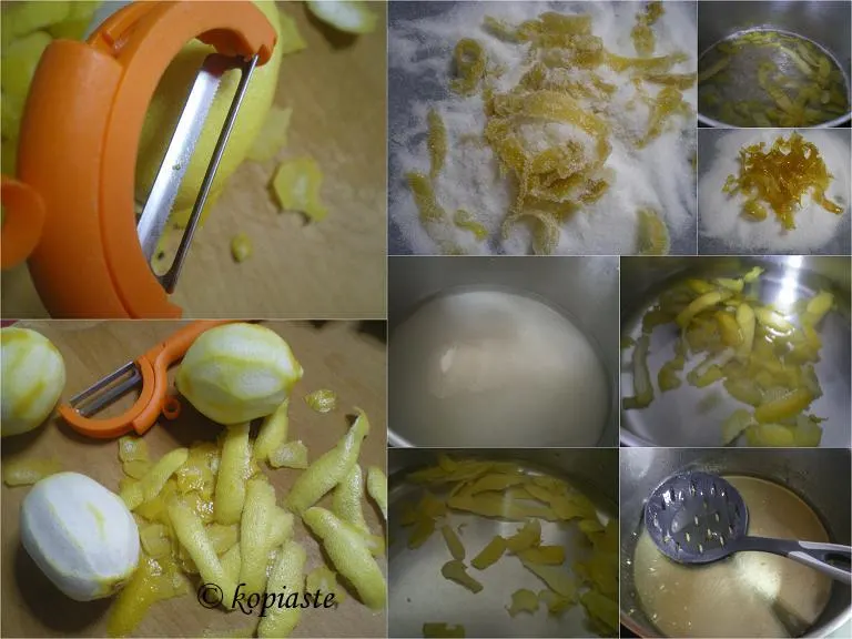 collage lemon peels image