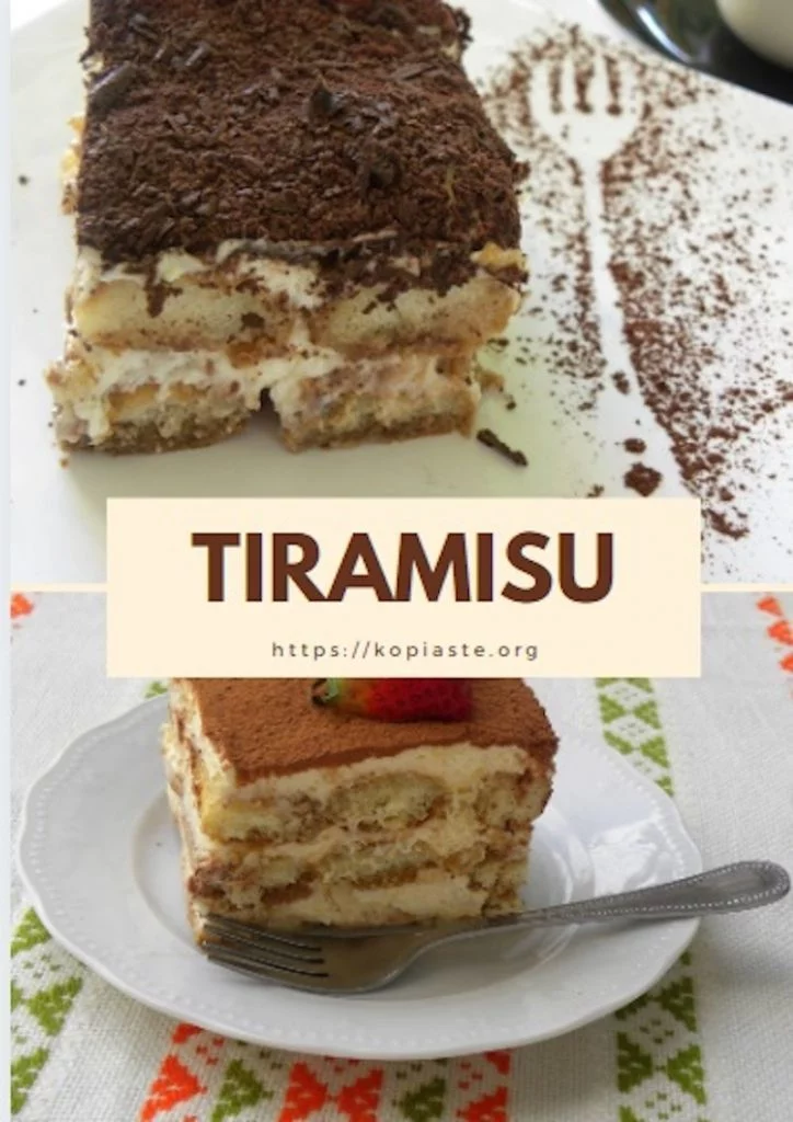 Collage Tiramisu photo