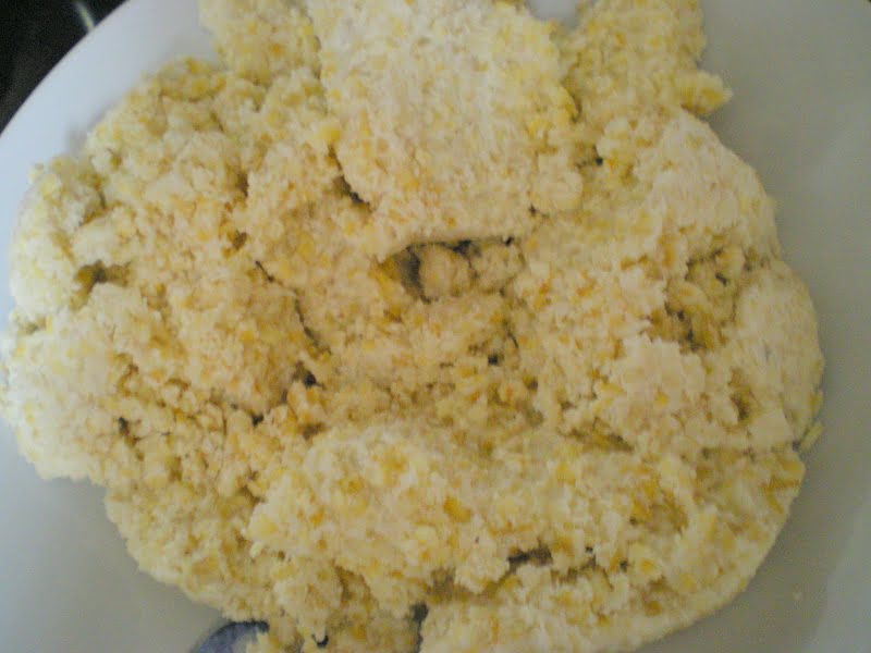 Fresh trahanas before drying image