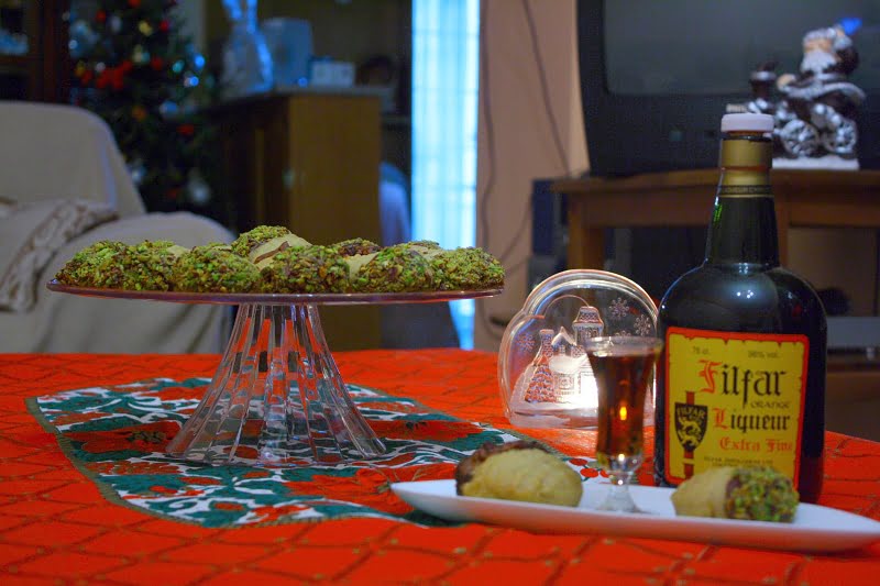Melomakarona with liqueur picture
