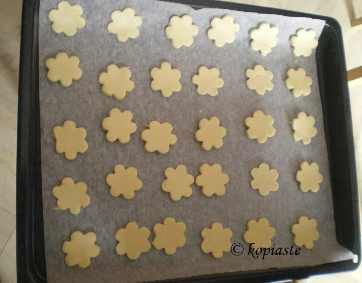 making cookies