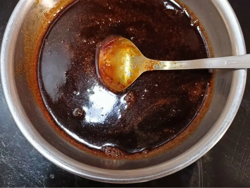 Dark caramel image