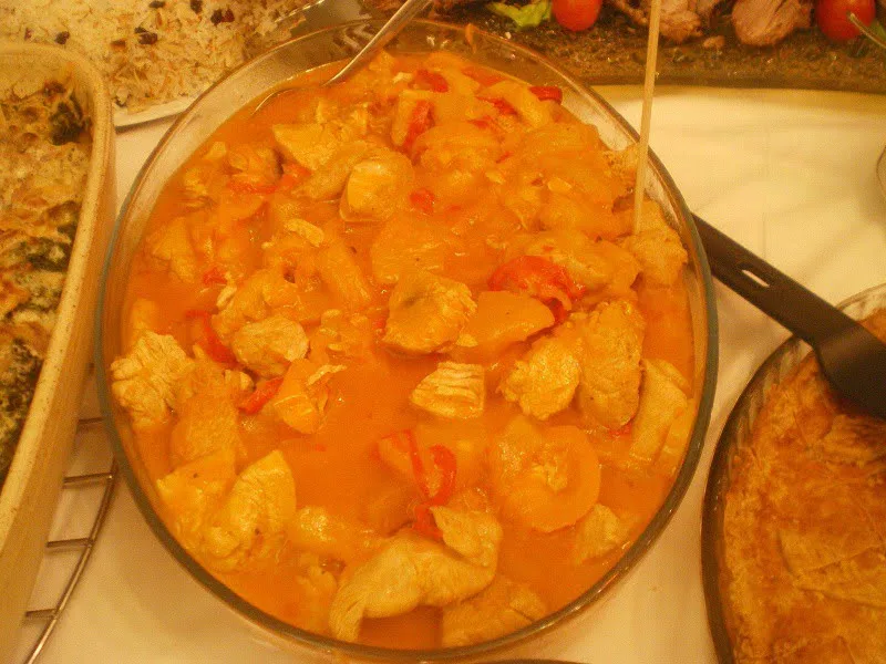 Sweet and sour turkey image