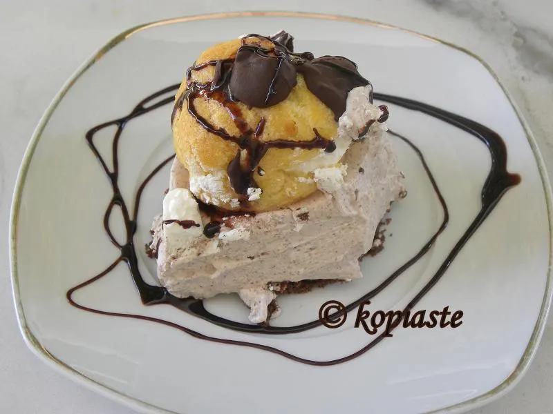 collage-profiterole-chocolate-cheesecake