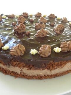 Chocolate mocha cake image