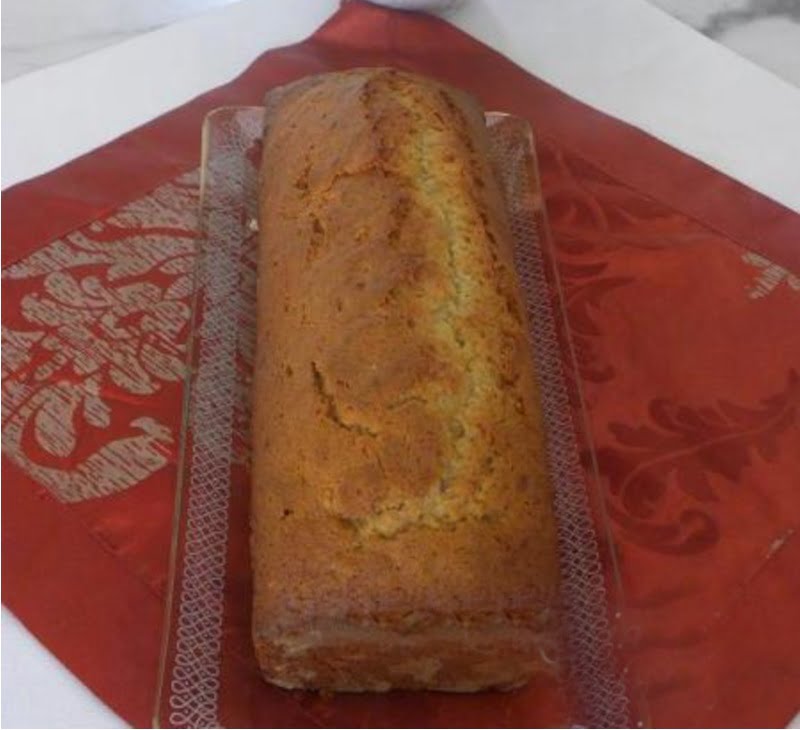 Banana Honey-Tahini Almond Bread