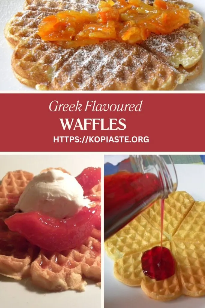 Collage Greek Flavoured Waffles image
