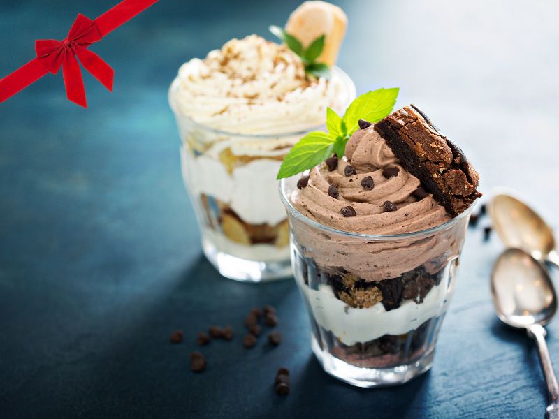 Triffle Individual cheesecake in a glass image