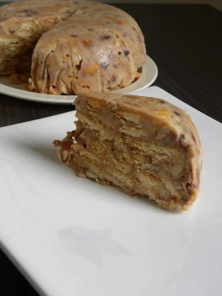No bake white chocolate kormos image