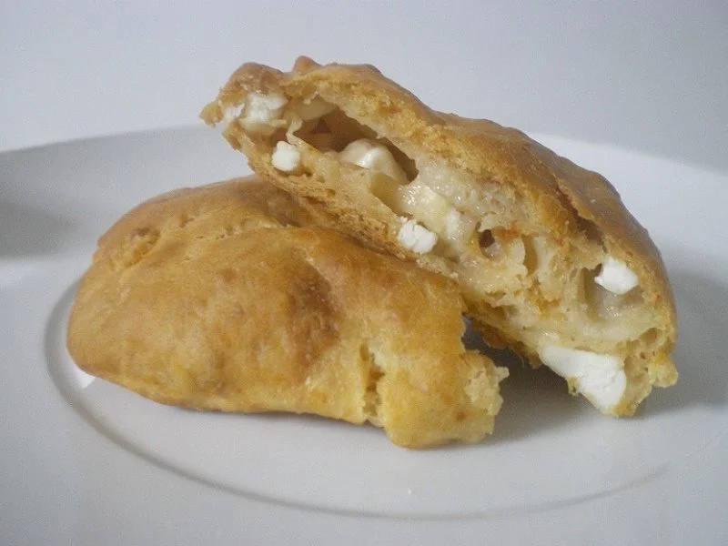 Feta and smoked paprika xerotigana image