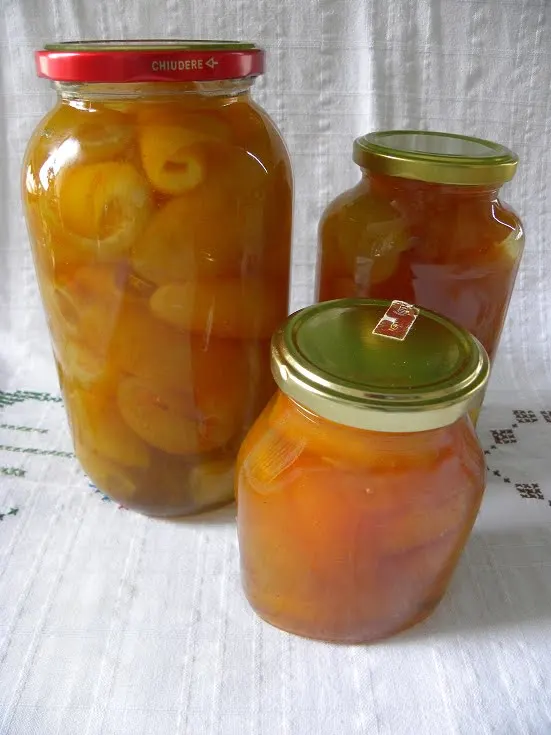 Citrus fruit preserve image