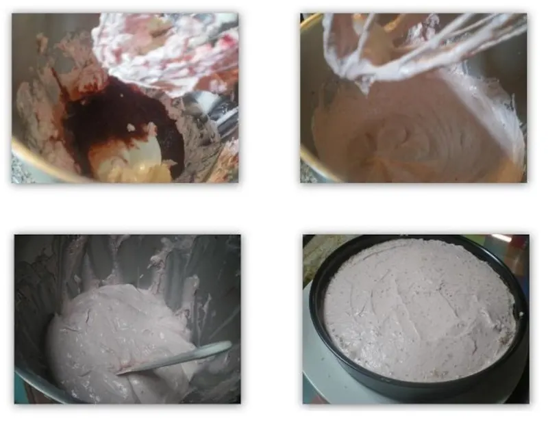 Collage making the filling image