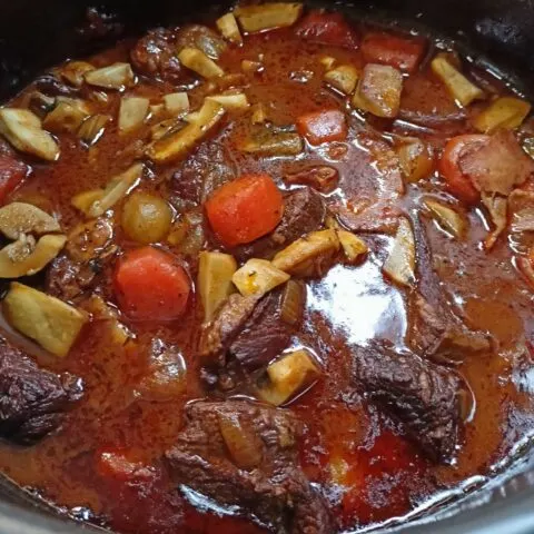 Veal Bourguignonne picture