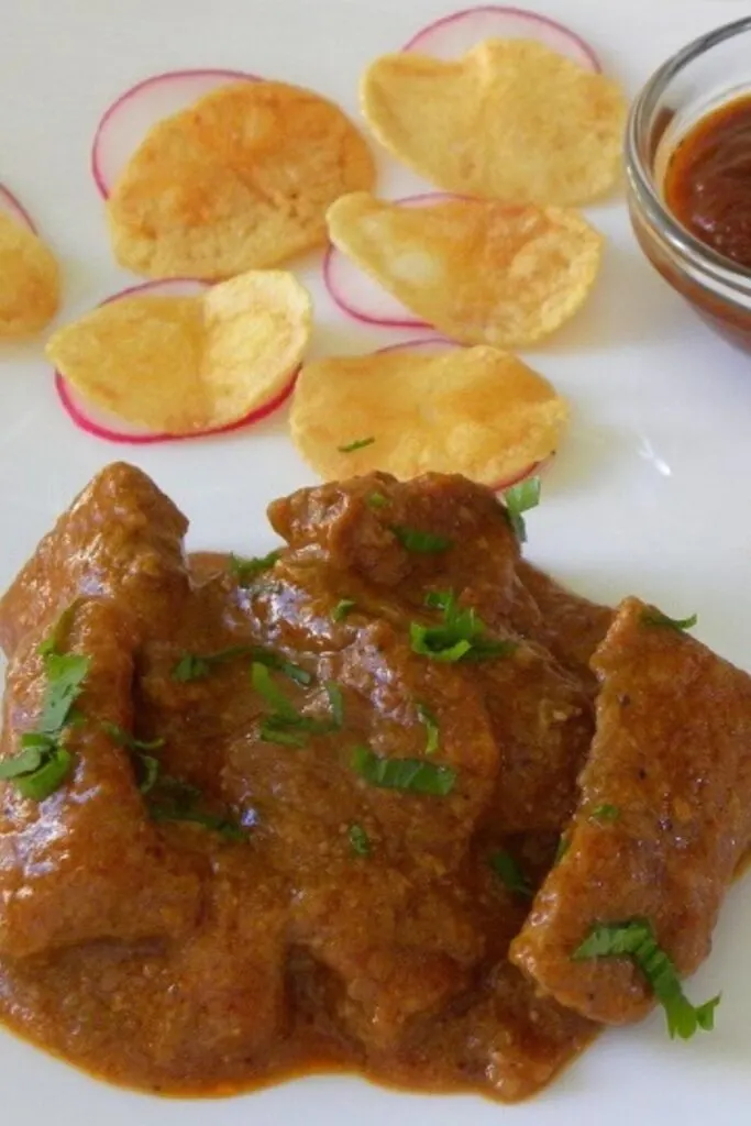 Veal stroganoff photo