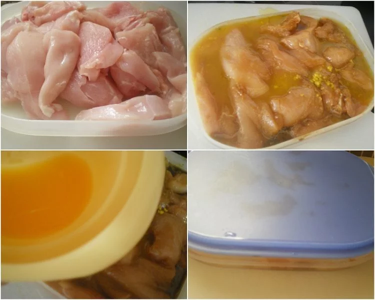 Collage Chicken Teriyaki