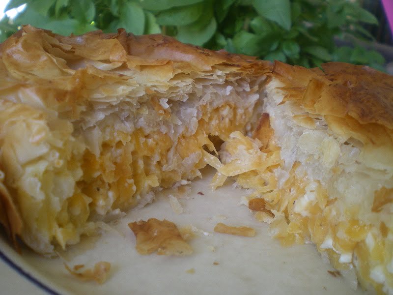 Pumpkin and Cheese pie image