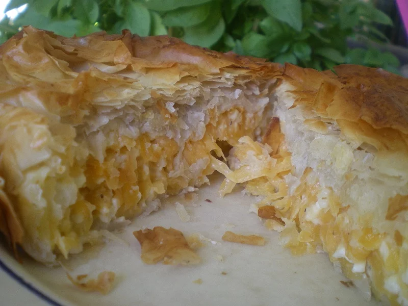 Pumpkin and Cheese pie image
