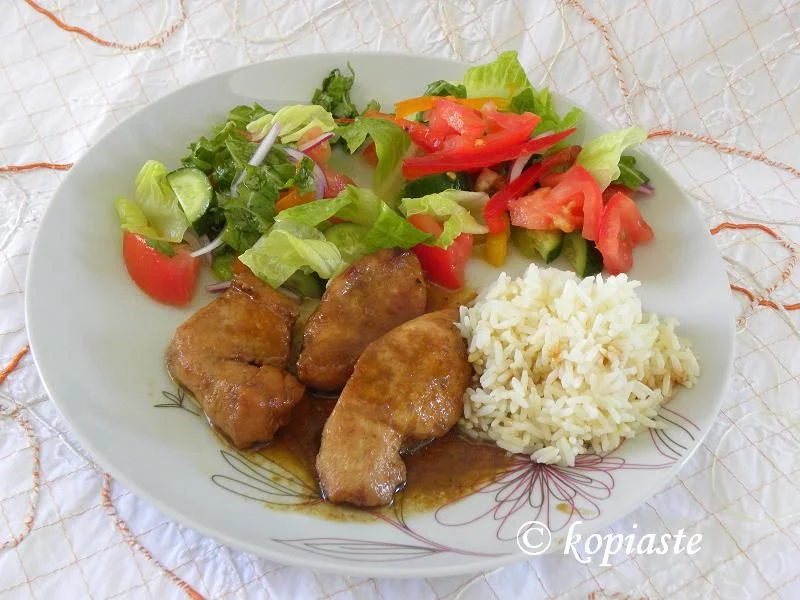 Chicken Teriyaki with Orange